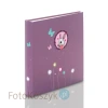 Album dziecięcy Panodia Foxy Purple (tradycyjny 60 kremowych stron)