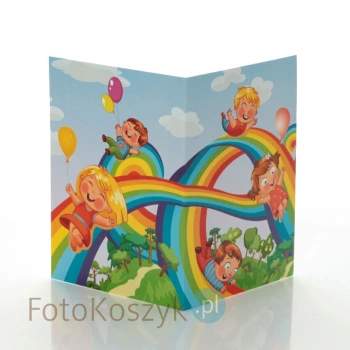 Mini-Album Tęcza na dwa zdjęcia 13x18