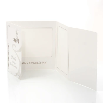 Mini-Album Komunijny - zestaw: 3 zdjęcia 15x21 + zakładka na CD