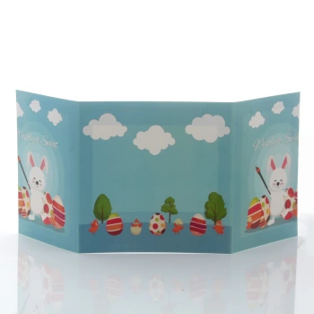 Mini-Album FP Zając Wielkanocny - zestaw: 2 zdjęcia 15x21 + zakładka na CD