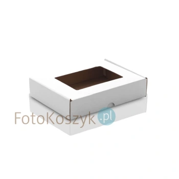 Kartonowe pudełko z okienkiem na zdjęcia 15x21