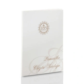 Mini-Album Na Chrzest na trzy zdjęcia 15x21
