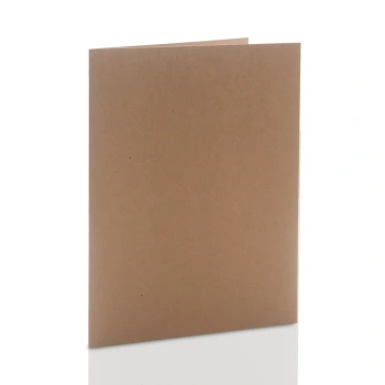 Mini-Album kraftowy na jedno zdjęcie 15x21 + zakładka