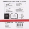 Album Gedeon Orient Srebrny XL (tradycyjny 60 czarnych stron)