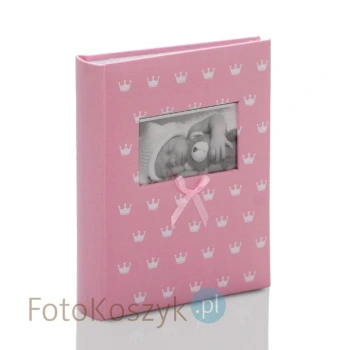 Album na zdjęcia dziecięce Gedeon Miracle Różowy (200 zdjęć 10x15cm)