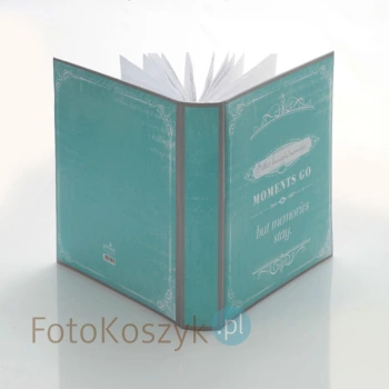 Album Goldbuch Vintage turkusowy (tradycyjny 100 białych stron)