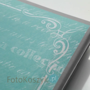 Album Goldbuch Vintage turkusowy (tradycyjny 100 białych stron)