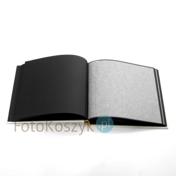Album Goldbuch Chromo Krem (tradycyjny 100 czarnych stron)