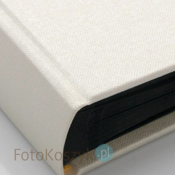 Album Goldbuch Chromo Krem (tradycyjny 100 czarnych stron)