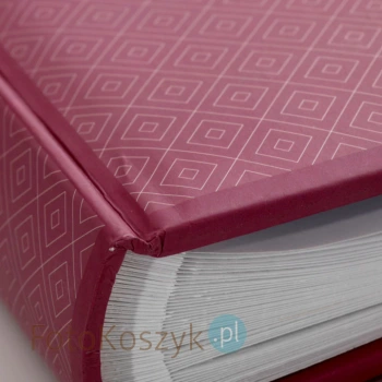 Album Goldbuch Graphic Vitality czerwony  (tradycyjny 100 białych stron)