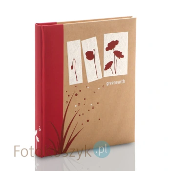 Album Panodia Greenearth Czerwony (pod folię 40 stron)