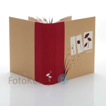Album Panodia Greenearth 4 Czerwony (500 zdjęć 11,5x15,5)