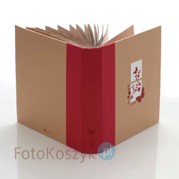 Album Panodia Greenearth 5 czerwony (tradycyjny 100 brązowych stron)