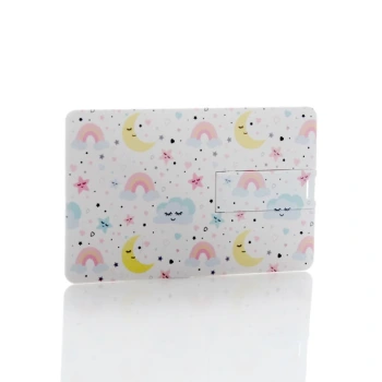 Pendrive karta kredytowa Księżyc (do wyboru pojemność 16/32 GB)
