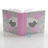 Album Happy News jasno-różowy (tradycyjny 100 białych stron)