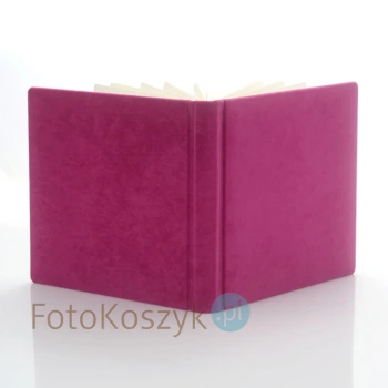 Album Introligatorski ER Hand velvet róż C (tradycyjny, 40 kremowych stron)