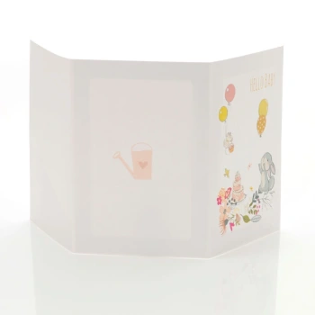 Mini-album TS Hello Baby na dwa zdjęcia 15x23 plus zakładka