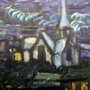 Album wklejany Henzo Van Gogh Gwiaździsta Noc (tradycyjny 100 białych stron)