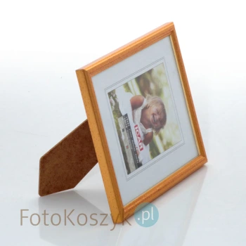 Ramka drewniana złota (na zdjęcie 15x21 cm)