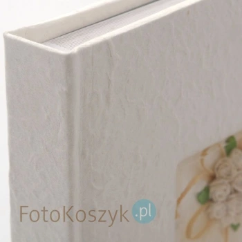 Album Ślubny Infinity Dwa Serce (tradycyjny 40 białych stron)
