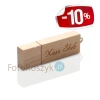 Pendrive Nasz Ślub MG-USB 2.0 jasne drewno (4GB)