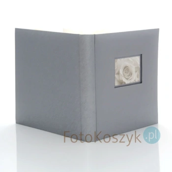 Album wklejany ślubny Gedeon Love silver XL (100 kremowych stron)