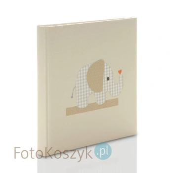Album Dziecięcy Goldbuch Elephant (tradycyjny 60 kremowych stron)
