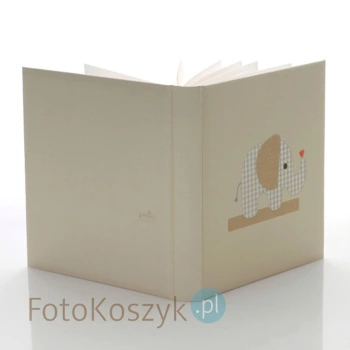 Album Dziecięcy Goldbuch Elephant (tradycyjny 60 kremowych stron)