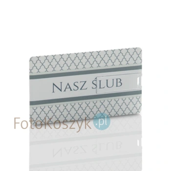 Pendrive Karta Kredytowa Nasz Ślub (pojemność 16 / 32 GB)