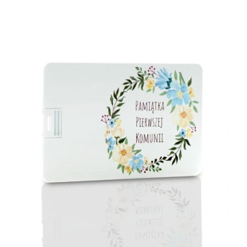 Pendrive karta kredytowa Komunia wianek (4 GB)