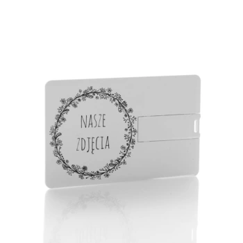 Pendrive karta kredytowa Nasze Zdjęcia B&W (do wyboru pojemność 2-32 GB)