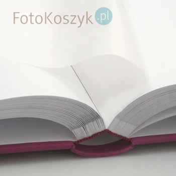 Album Henzo Kashmir Fuksja (tradycyjny 100 białych stron)