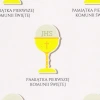 Duża naklejka kielich komunia (4 szt.)
