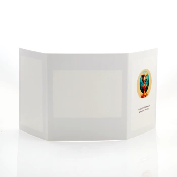 Mini-Album Komunijny TS nowy kielich - zestaw: 2 zdjęcia 15x21 plus zakładka