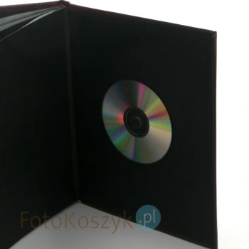 Uchwyt z pianki na CD/DVD (czarny)