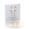 Obwoluta TS komunia Krzyż (na płytę CD/DVD)