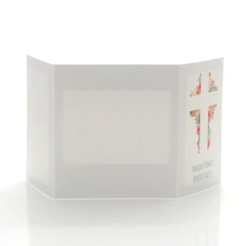 Mini-Album Komunijny TS krzyż zestaw: 3 zdjęcia 15x21