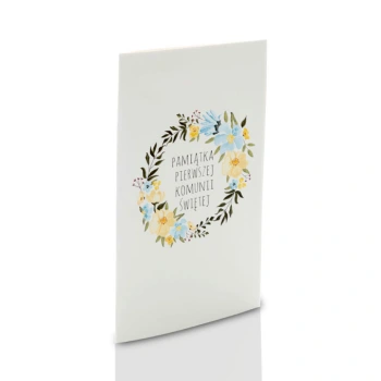 Mini-Album komunijny wianek TS na dwa zdjęcia 15x23
