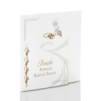 Mini-Album Komunijny - zestaw: 4 zdjęcia 15x21 plus zakładka