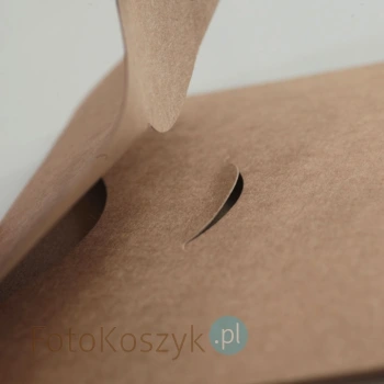 Koperta kraft na zdjęcia 15x21 lub 15x23 z okienkiem