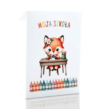 Koperta TS Moja Szkoła Lisek na zdjęcia 15x21 lub 15x23