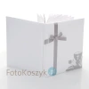 Album Komunijny Srebrny (tradycyjny 40 białych stron)