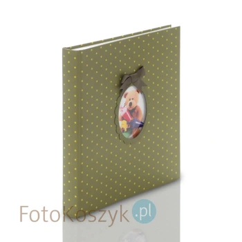 Album dziecięcy KPH zielony XL (tradycyjny 60 białych stron)