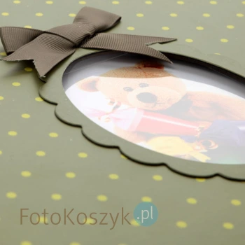 Album dziecięcy KPH zielony XL (tradycyjny 60 białych stron)