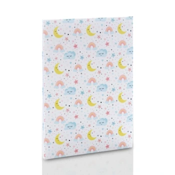 Album TS Leporello 15x21 księżyc (5 białych kart)