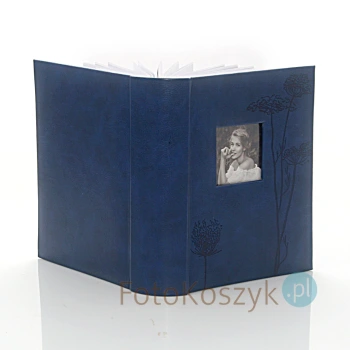 Album wsuwany na 300 zdjęć 10x15 - RC kwiaty granat