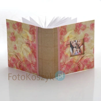 Album kieszeniowy kwiaty pomarańcz (200 zdjęć 10x15)