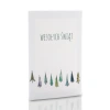 Mini-Album biały TS Świąteczny Las na dwa zdjęcia 15x23
