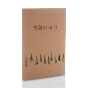 Mini-Album TS Świąteczny Las na dwa zdjęcia 15x23