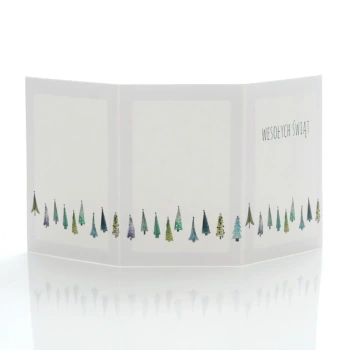 Mini-Album TS Świąteczny Las na trzy zdjęcia 15x21